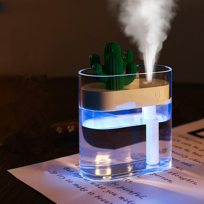 160ML Ultrasonic Cactus Air Humidifier